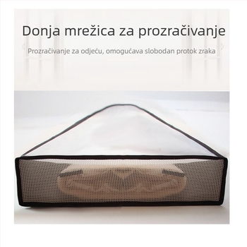 Duga torba za zaštitu od prašine kaputa i odjeće, za kućno skladištenje
