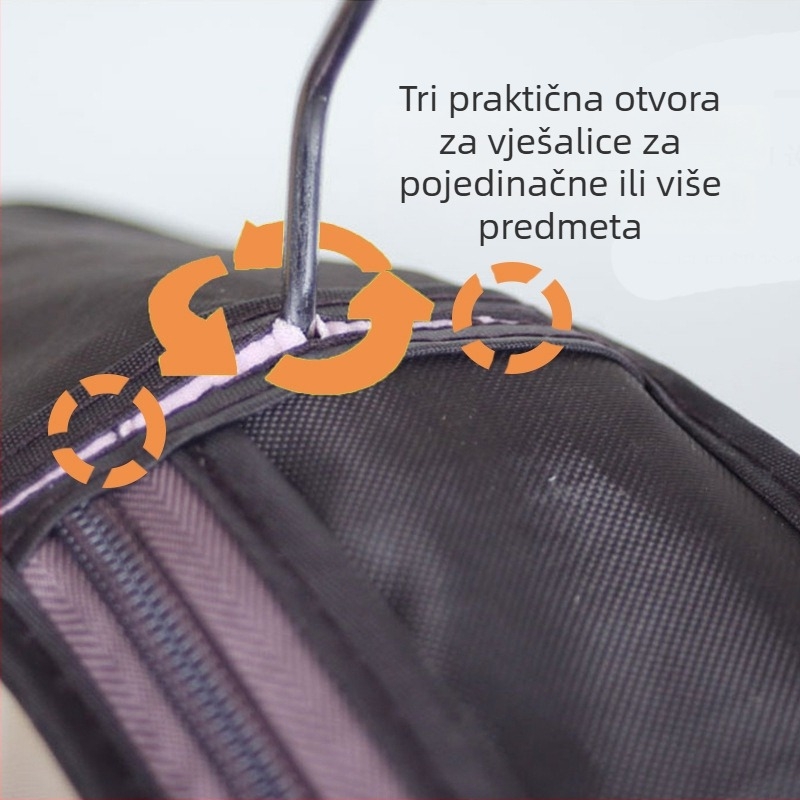 Duga torba za zaštitu od prašine kaputa i odjeće, za kućno skladištenje