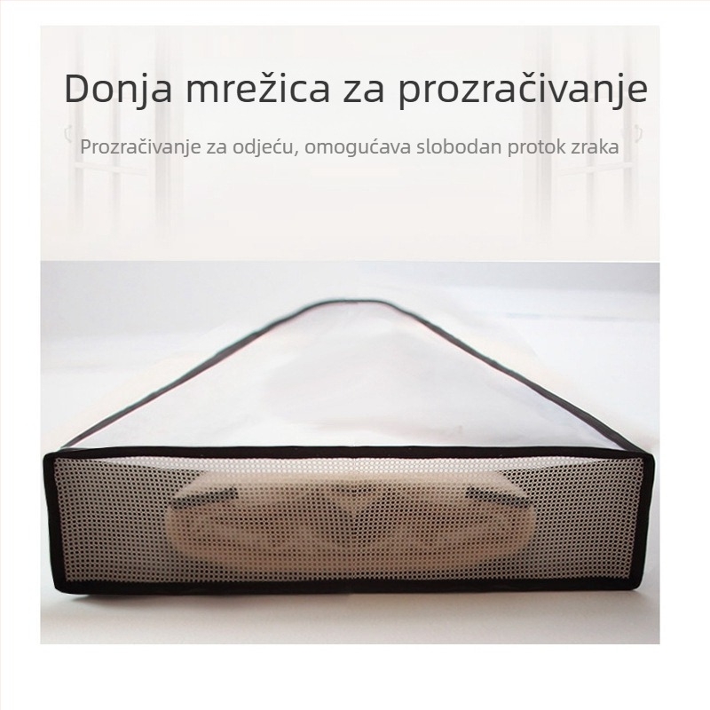 Duga torba za zaštitu od prašine kaputa i odjeće, za kućno skladištenje