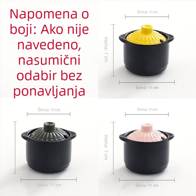 Keramički set posuda za začine – solna posuda i MSG posuda, kuhinjski set u japanskom stilu