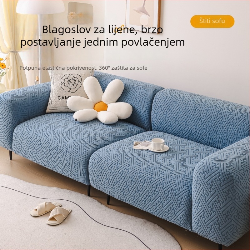 Navlaka za kauč protiv ogrebotina od mačaka, 2025 novi stil, univerzalna za sve sezone, rastezljiva navlaka za modularni kauč, zaštita od prašine