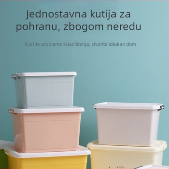 Plastična ekstra-velika kutija za pohranu odjeće, deke i igračaka