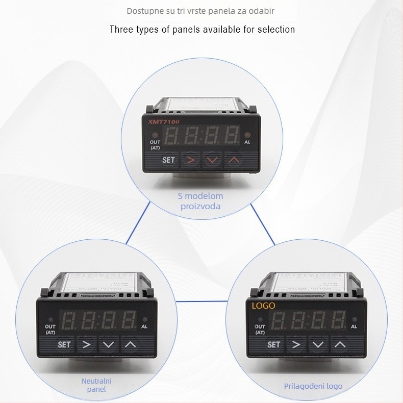 XMT7100 Crveni inteligentni PID temperatni regulator, industrijske klase