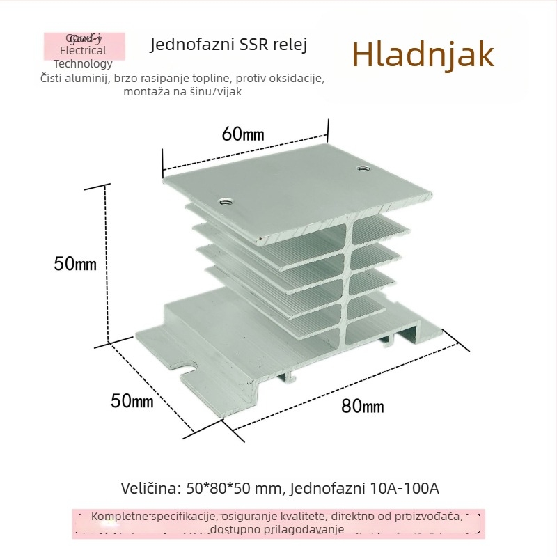 REX-C100 regulator temperature s termoparom (1 m), relejem stanja čvrstog i hladnjakom