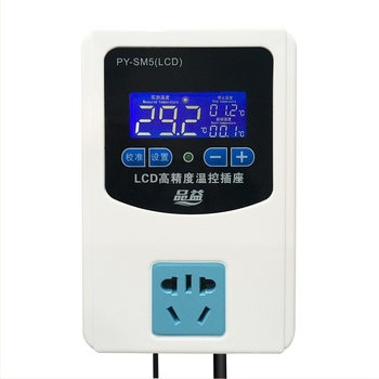 Pinyi 220V 2200W trodijelni termostat s LCD zaslonom i utičnicom
