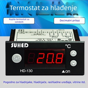 Inteligentan potpuno automatski regulator temperature za rashladne ormariće i skladišta