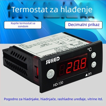 Inteligentan potpuno automatski regulator temperature za rashladne ormariće i skladišta