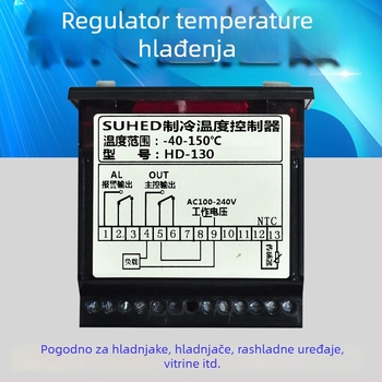 Inteligentan potpuno automatski regulator temperature za rashladne ormariće i skladišta