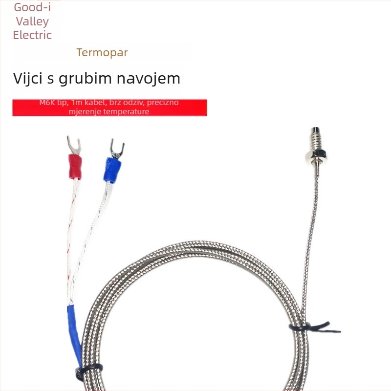 Industrijski regulator temperature REX-C100FK07-VAN – duga verzija s tehnologijom čvrstog stanja i linijom senzora temperature – trodjelni set za kontrolu temperature