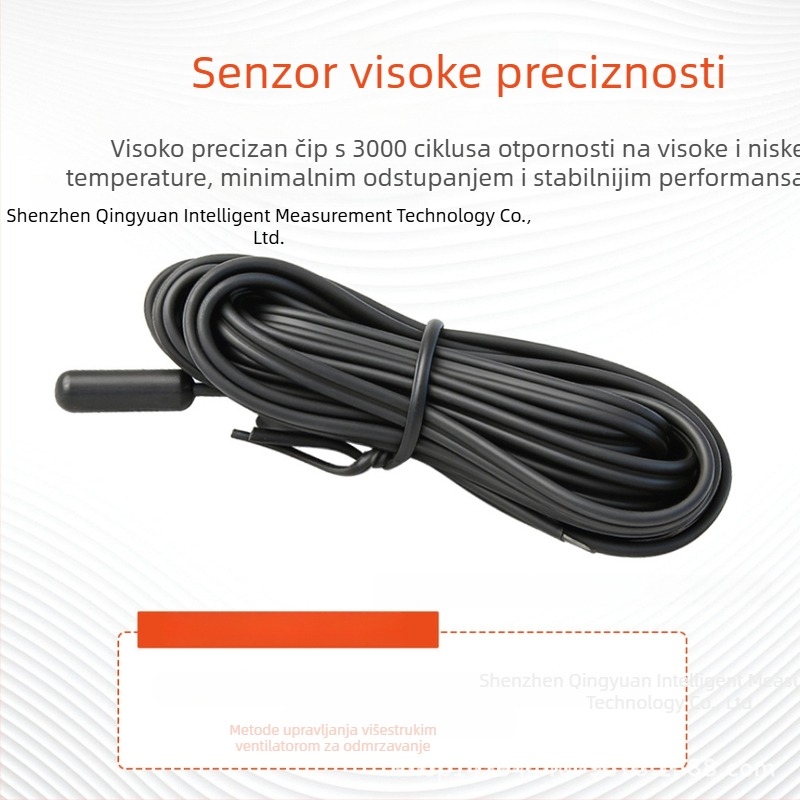 Digitalni regulator temperature s LCD zaslonom za skladištenje i rashladne prostore, visoko precizan pametni termostat za poljoprivredne primjene, odmrzavanje i hlađenje