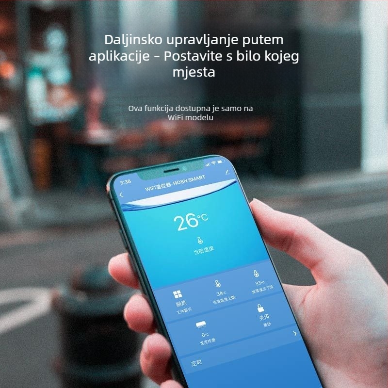 Daljinski WiFi regulator temperatura – pametni termostat sa utičnicom