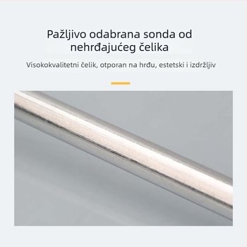 Prilagođeni K-tip termopar, nehrđajući čelik, vodootporna Pt100 sonda, senzor temperature za pećnice