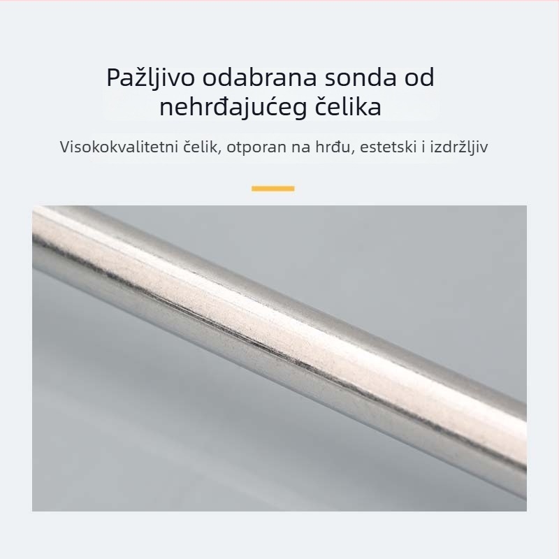 Prilagođeni K-tip termopar, nehrđajući čelik, vodootporna Pt100 sonda, senzor temperature za pećnice