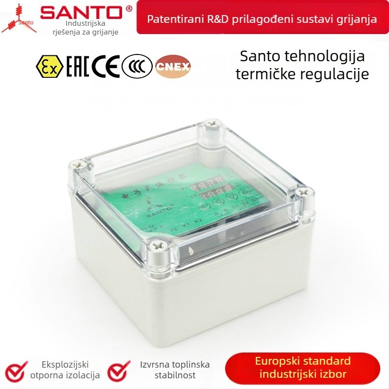 Novi DATC panel za upravljanje temperaturom za električno podno grijanje i saunu, inteligentni digitalni regulator temperature
