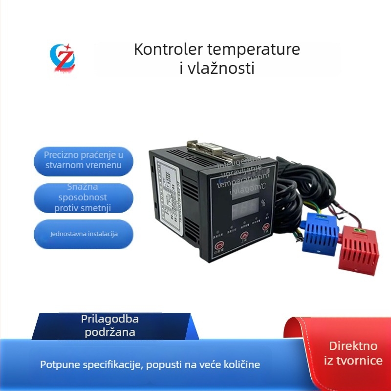 Inteligentni regulator temperature i vlage za razvodni ormarić ZC-WSK-Z s alarmom prekida