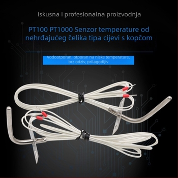 Prilagođeni RTD senzor temperature PT100-PT1000 sa štitnom nehrđajućom čeličnom cijevi