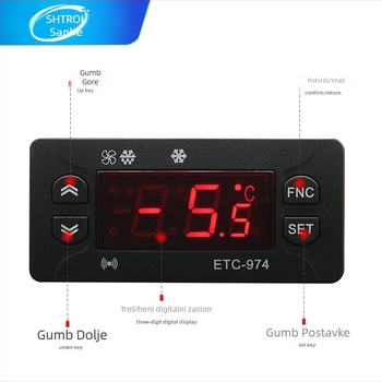 ETC-974 prilagodljivi temperaturni regulator
