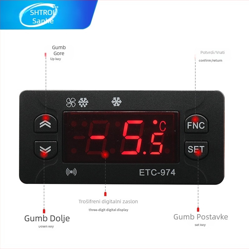 ETC-974 prilagodljivi temperaturni regulator
