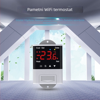 Pametni WiFi termostat za akvarij DTC-1201 – podesivo grijanje i hlađenje, daljinsko upravljanje