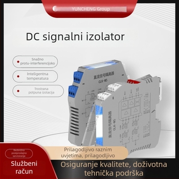 DIN šina signala izolator DC-485 za transmiter temperature, 1 ulaz 1 izlaz