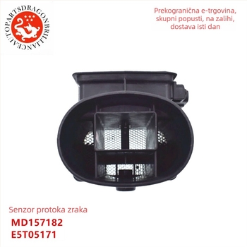 MD157182 senzor protoka zraka s oznakama E5T05171, L200, K15T, K35T