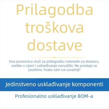 Elektroničke komponente: BOM paket kondenzatora, otpornika, SMD tranzistora i IC-ova, PCBA, kompatibilnost sa senzorima