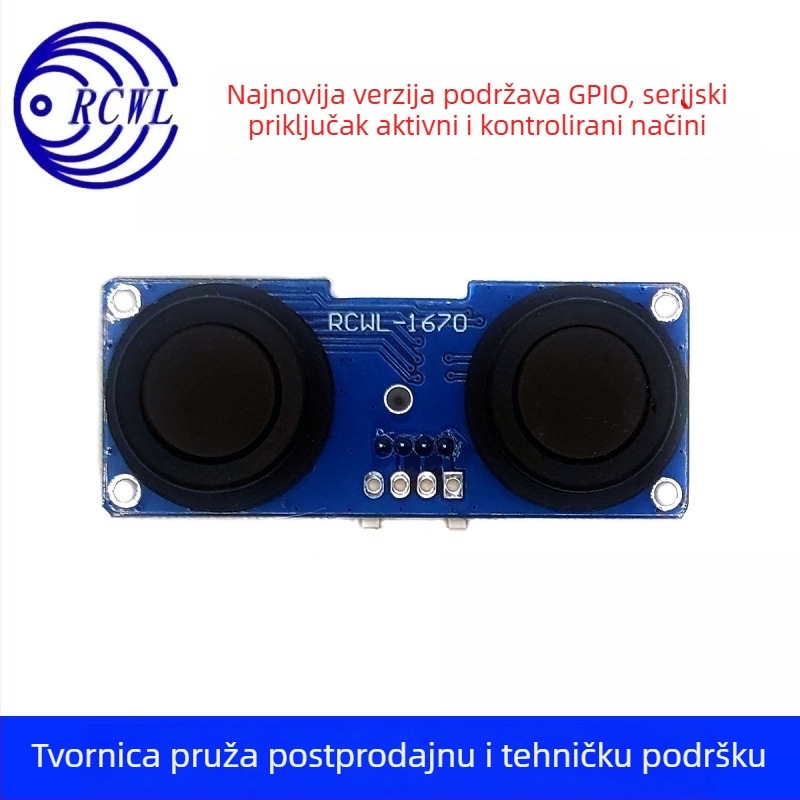 RCWL-1670 Vodootporni ultrazvučni mjerni modul, odvojeni ultrazvučni detektor parkirnih mjesta i upute za parkiranje