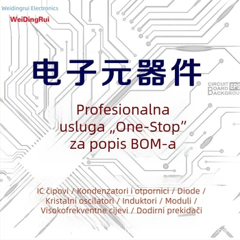GL5516 fotorezistor, 5 mm fotoelektrični prekidač komponenta, fotoelektrični detektor