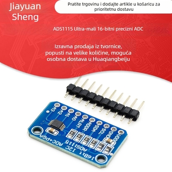 JAYOS 4-kanalna ADS1115 16-bitni visoko precizni ADC razvojna ploča