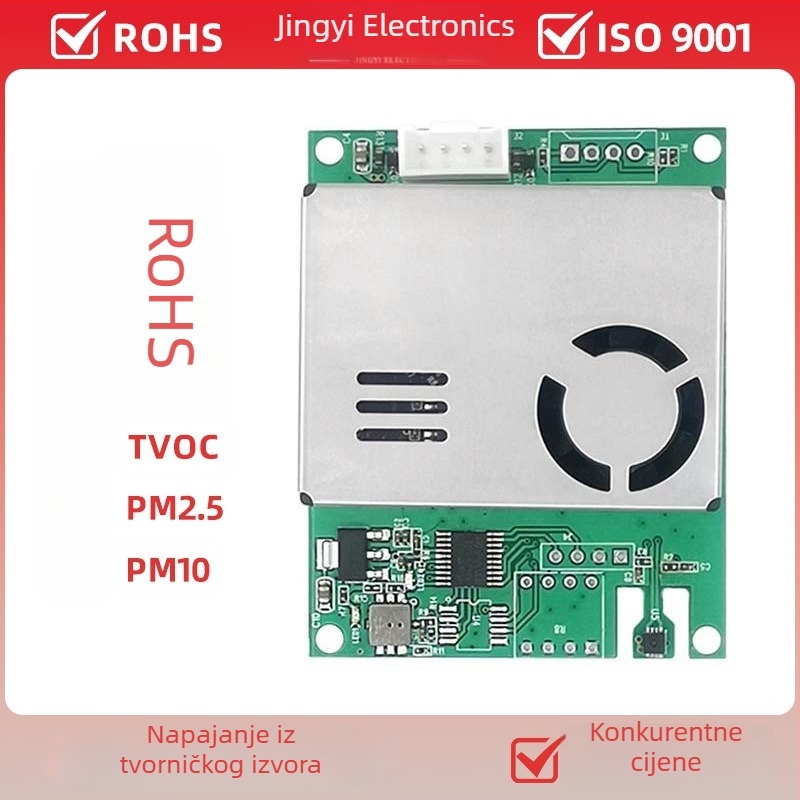 Modul senzora kvalitete zraka s laserskim PM2.5, formaldehidom, temperaturom i vlagom, TVOC i CO2, sve u jednom, M702