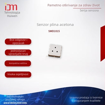 MEMS senzor za acetonski plin SMD1015, dah senzor, niska potrošnja energije