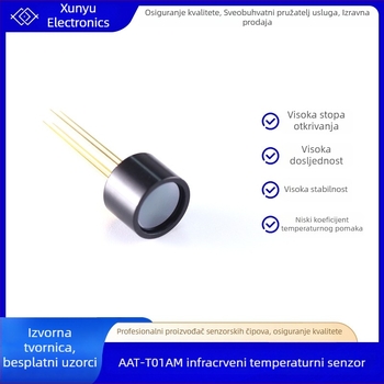 AAT-T01AM infracrveni piroeelektrični temperaturni senzor, metalno kućište, daljinsko mjerenje temperature do 0.5 m