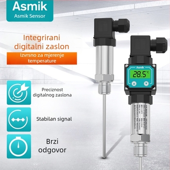 Hersman integrirani temperaturni transmiter Pt100 ugrađeni digitalni senzor, 4-20 mA