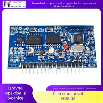 EGS002 Ploča za razvoj upravljačkog invertora s čistom sinusoidnom valnom oblikom, EGS002A EG8010+IR2113S upravljački modul
