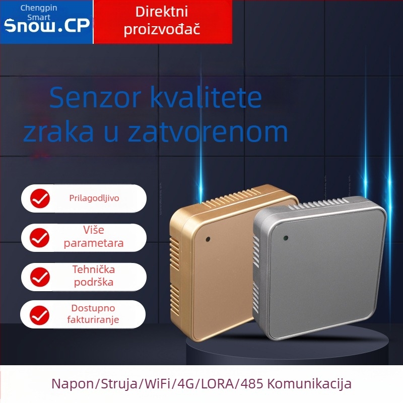 Višeparametarski visoko precizan transmiter kvalitete zraka sa unutarnjim senzorom temperature i vlage