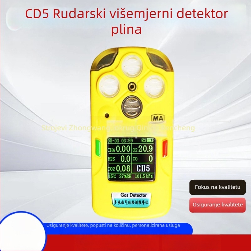 Detektor ugljičnog dioksida za rudarski sektor; Detektor kisika i ugljičnog monoksida