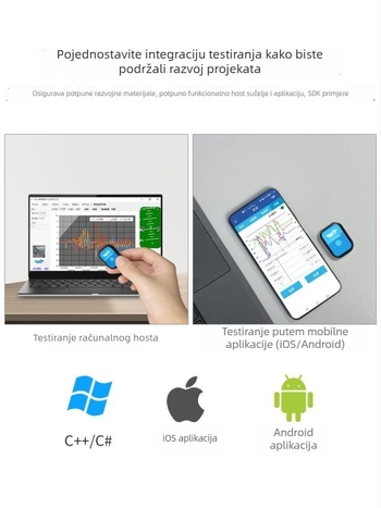Vite Bluetooth 5.0 akcelerometar, gyroskop, senzor ugla, elektronički kompas, magnetometar, inklinometar