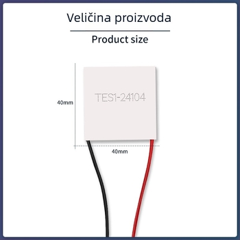 TES1-24104 40x40 28V 4A poluvodička rashladna ploča za medicinski uređaj PCR - biokemijsko hlađenje