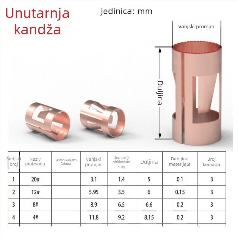 Toržiona opruga visokog napona s premazom u srebru, bakrenim pinom i navojnim ženskim otvorom, nagnuta opruga