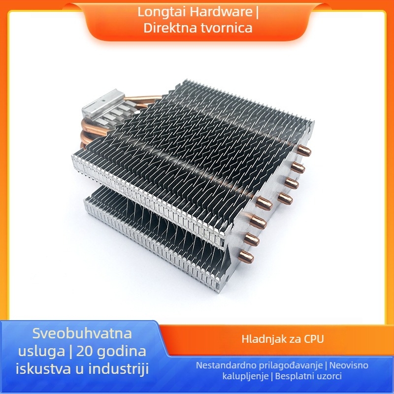 Inteligentna dopunska svjetla s prešanima aluminijskim lamelama, hlađenje modul s bakrenom cijevi, aluminijski profil, visoko snaga pozornice svjetlo