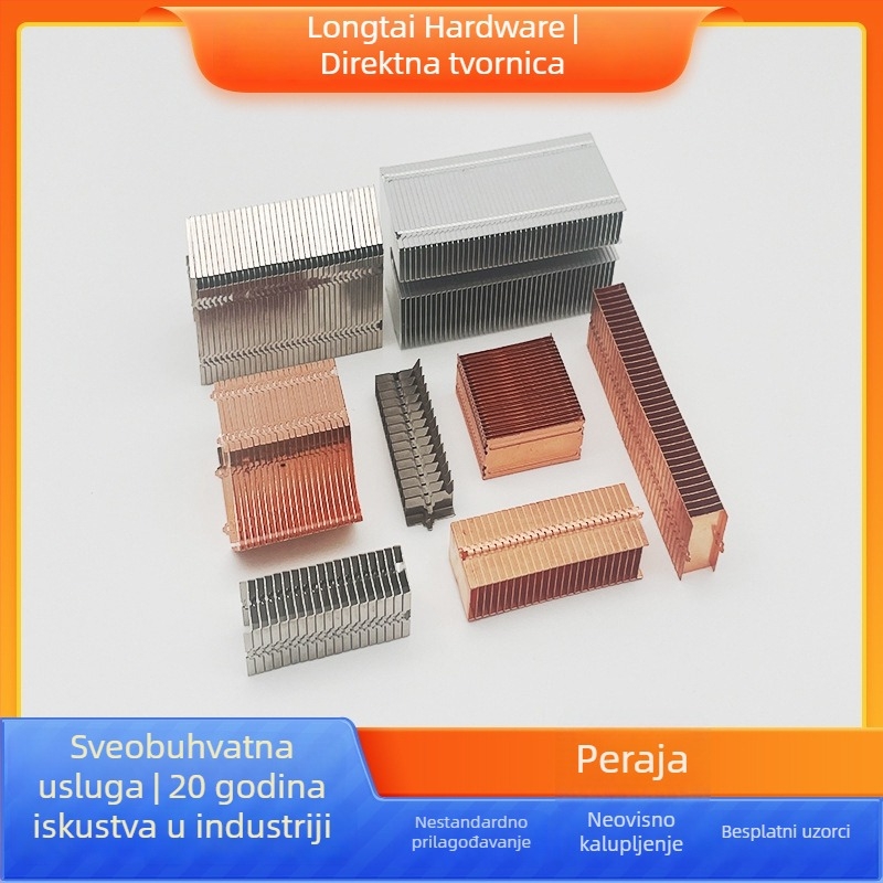 Inteligentna dopunska svjetla s prešanima aluminijskim lamelama, hlađenje modul s bakrenom cijevi, aluminijski profil, visoko snaga pozornice svjetlo