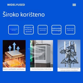 Uređaj za njegu ljepote za uklanjanje dlaka s poluvodičnim hlađenjem TES (6×30×3.1), pločica za hlađenje, tiho djelovanje