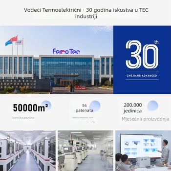 TEC12706 termoelektrična ploča za hlađenje za odvlaživač zraka