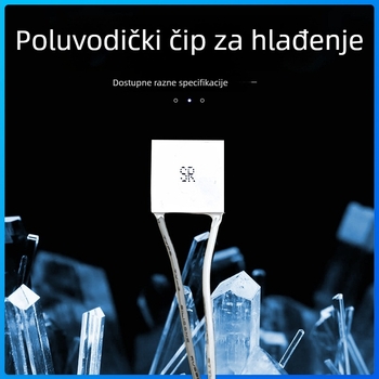 TES1-4902/04902 Termoelektrična hlađenje ploča, 15×15, ručni ventilator za terapiju ledom