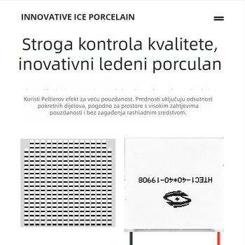HTEC poluvodički čip za hlađenje s visokim temperaturnim razlikama (40×40) za automobilni frižider, mehanizam dehidracije, tiho hlađenje
