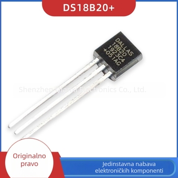 DS18B20+ temperaturni senzor u TO-92 kućištu, originalan, nov