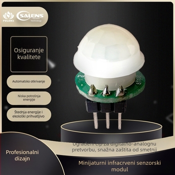 Puen Technology SL670 Digitalni infracrveni senzor modul za ljudsko tijelo, Ø15,5 mm