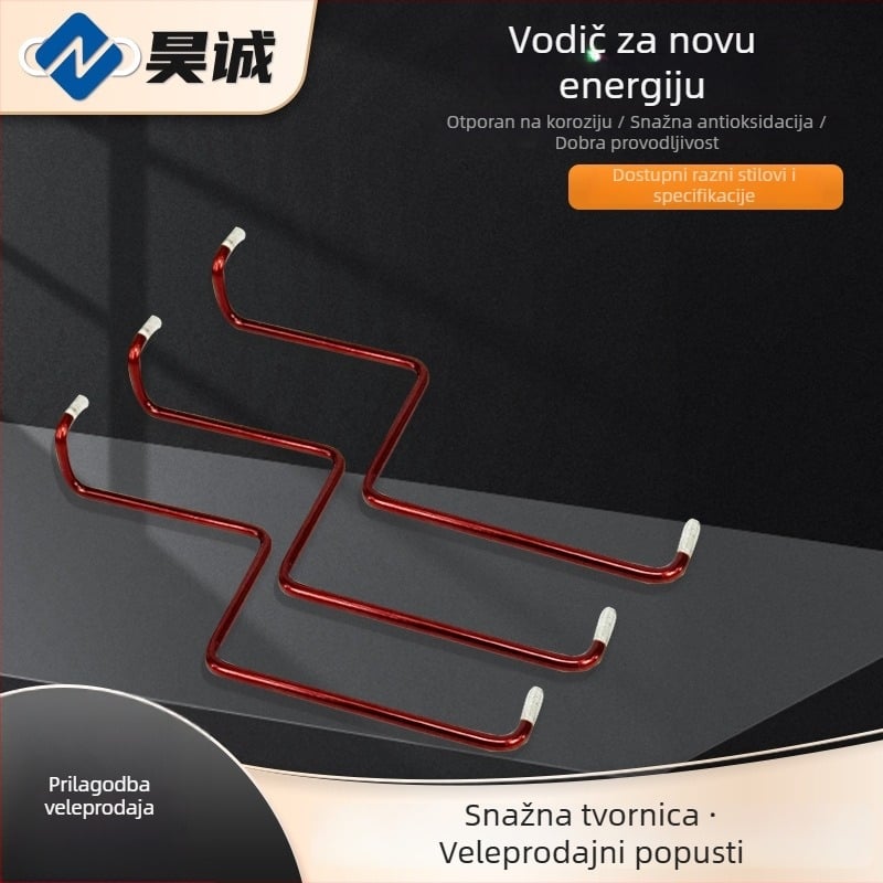 Izolirani bakreni jumper kabeli za elektromotorski pogon vozila nove energije, visoka učinkovitost i vodljivost, prilagođeni nacrtima