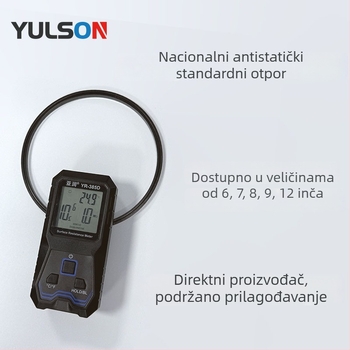 Antistatički proširni prsten za pakiranje poluvodiča, razne veličine (6–12 inča), mogućnost prilagodbe