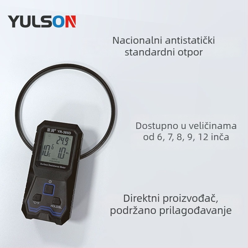 Antistatički proširni prsten za pakiranje poluvodiča, razne veličine (6–12 inča), mogućnost prilagodbe